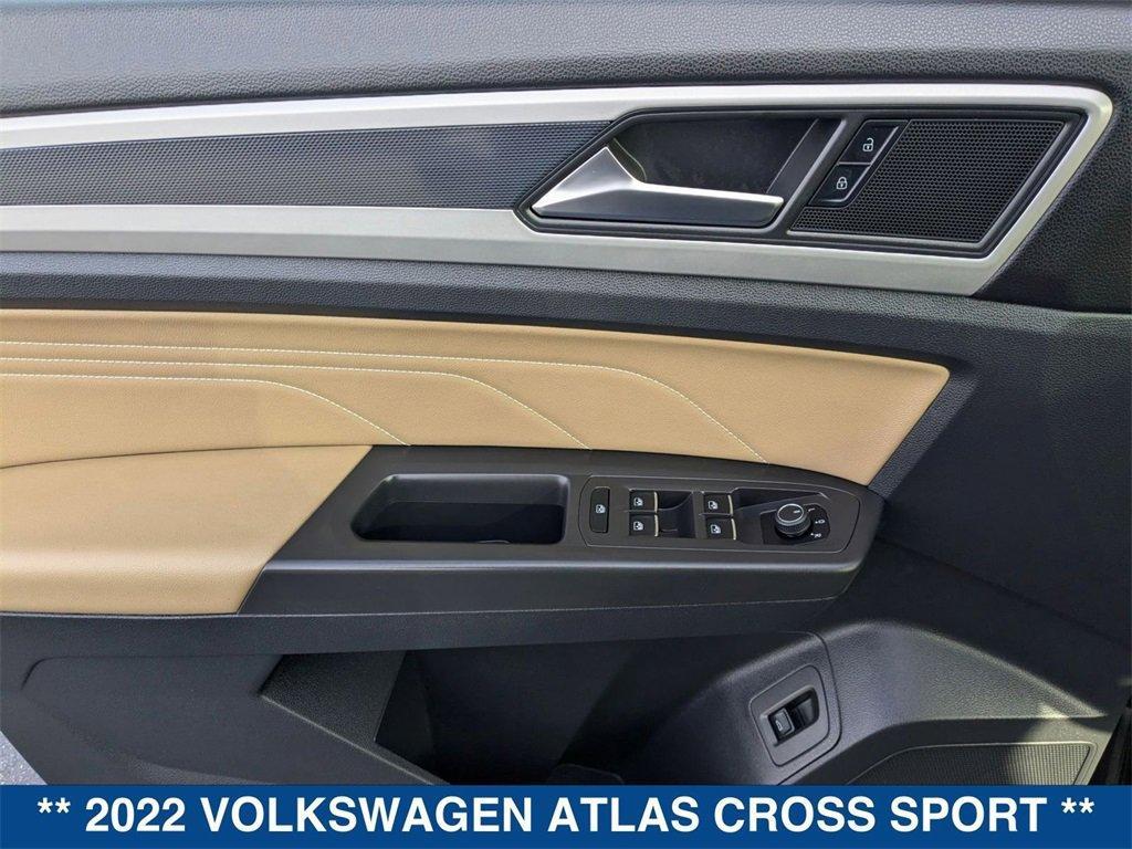 used 2022 Volkswagen Atlas Cross Sport car, priced at $31,499