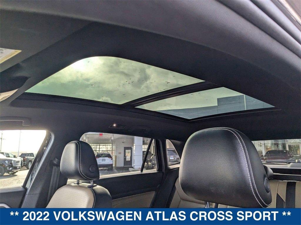 used 2022 Volkswagen Atlas Cross Sport car, priced at $31,499