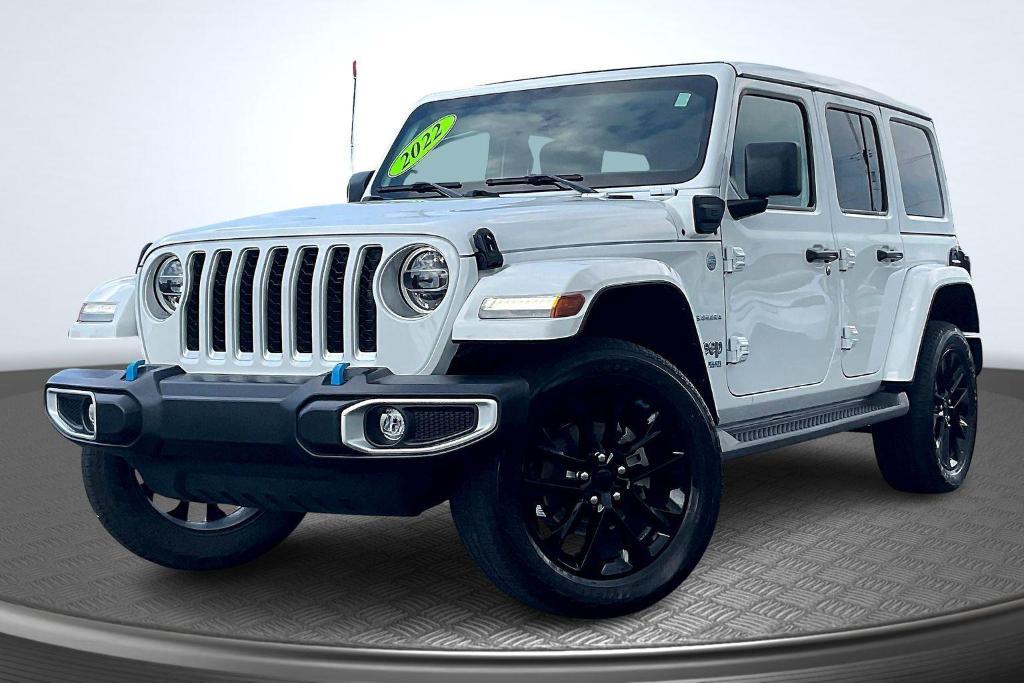used 2022 Jeep Wrangler Unlimited 4xe car, priced at $33,099