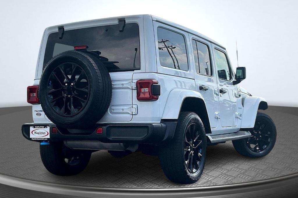 used 2022 Jeep Wrangler Unlimited 4xe car, priced at $33,099