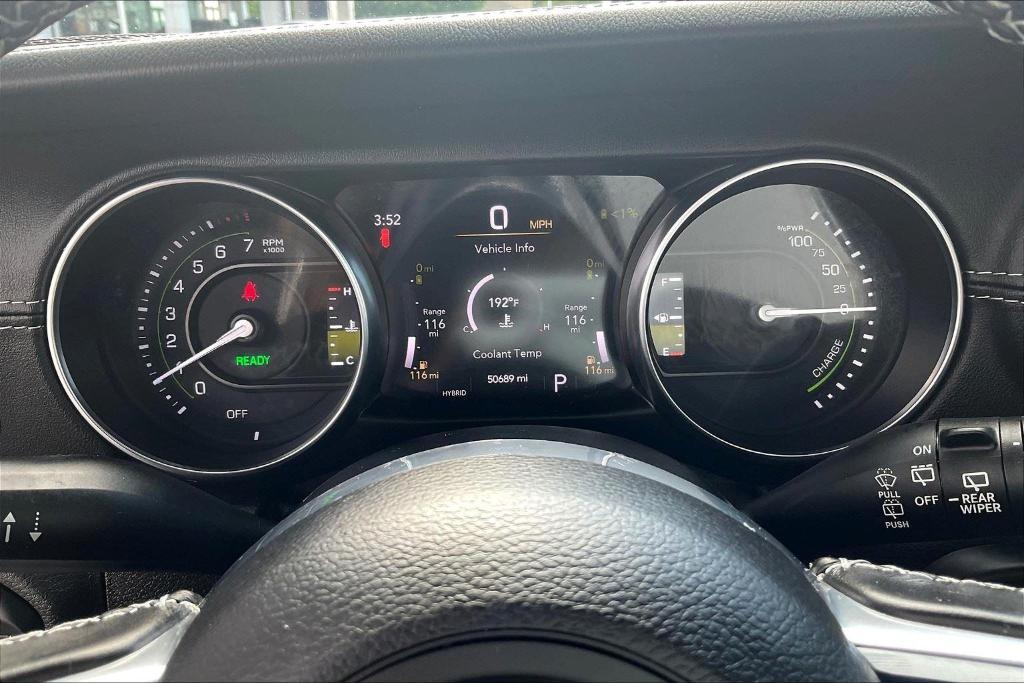 used 2022 Jeep Wrangler Unlimited 4xe car, priced at $33,099