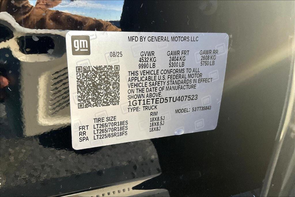 new 2026 GMC Sierra EV car, priced at $75,506