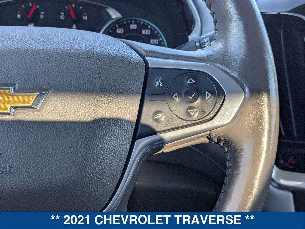 used 2021 Chevrolet Traverse car, priced at $28,999