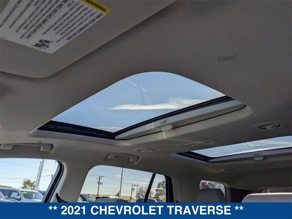 used 2021 Chevrolet Traverse car, priced at $28,999