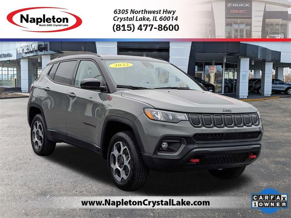 used 2022 Jeep Compass car, priced at $26,530
