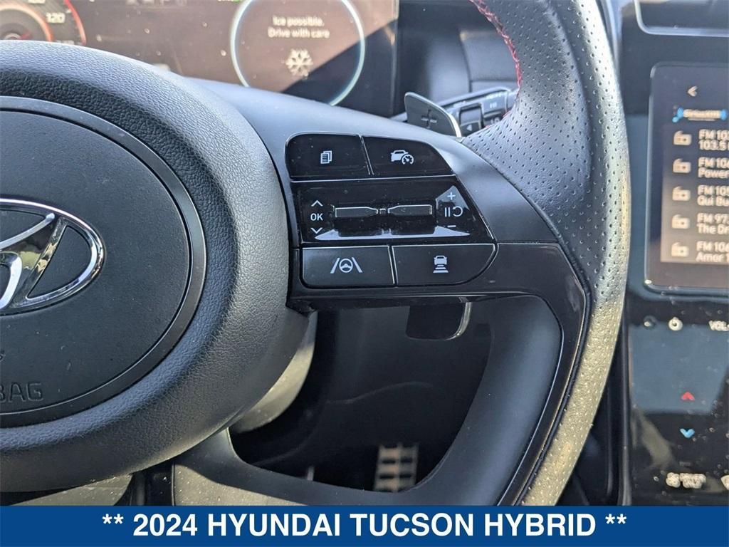 used 2024 Hyundai Tucson Hybrid car, priced at $32,074