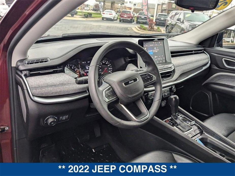 used 2022 Jeep Compass car, priced at $21,770