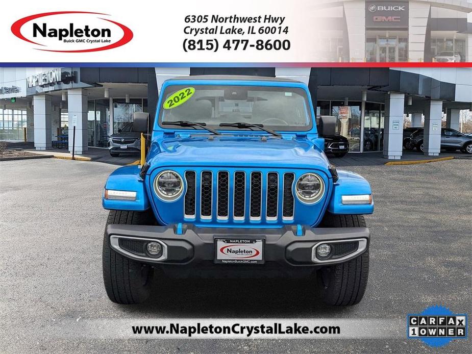 used 2022 Jeep Wrangler Unlimited 4xe car, priced at $37,995