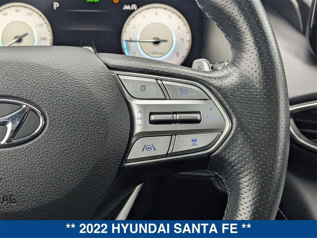 used 2022 Hyundai Santa Fe car, priced at $28,386