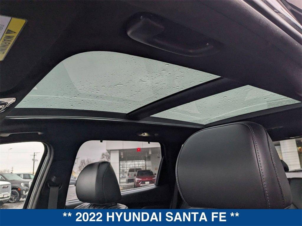 used 2022 Hyundai Santa Fe car, priced at $28,386