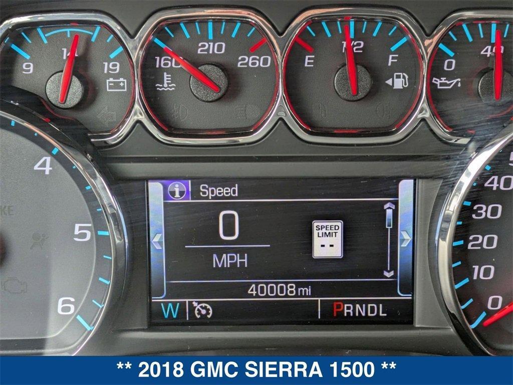 used 2018 GMC Sierra 1500 car, priced at $32,878