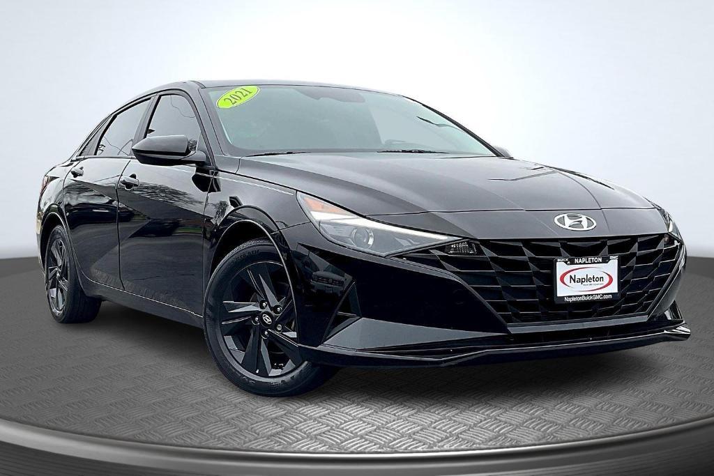 used 2021 Hyundai Elantra car, priced at $18,726