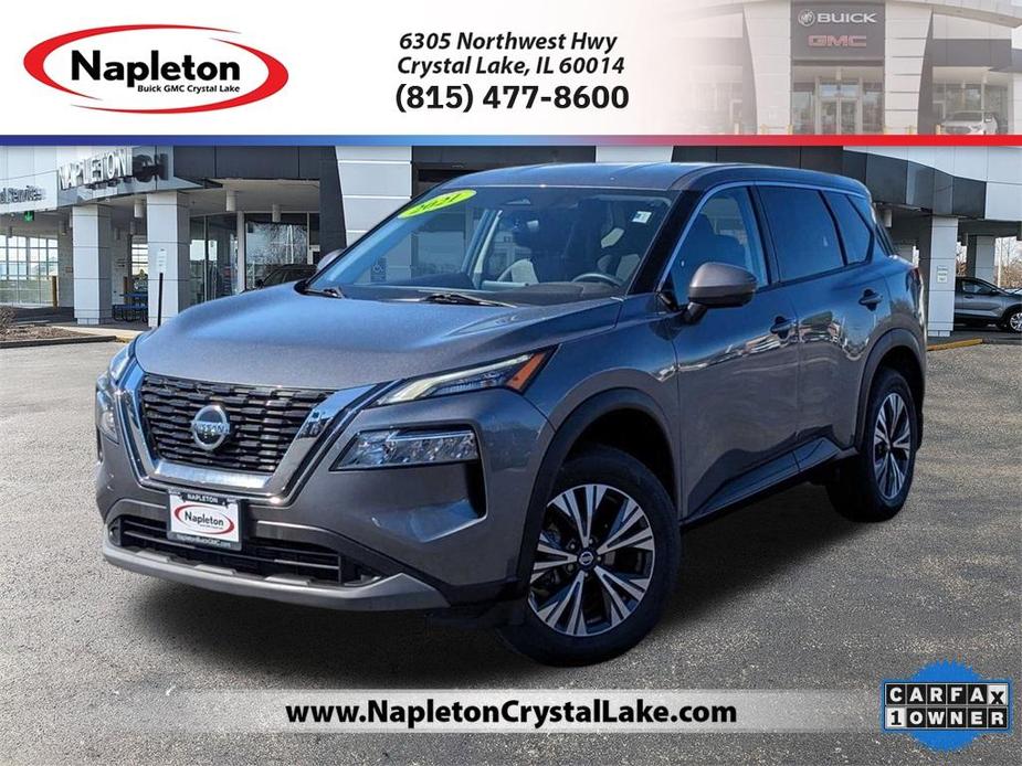 used 2021 Nissan Rogue car, priced at $23,222