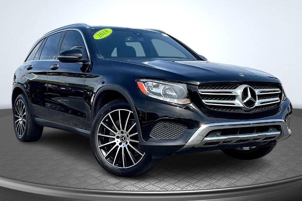 used 2018 Mercedes-Benz GLC 300 car, priced at $14,500