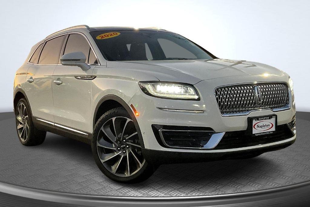 used 2020 Lincoln Nautilus car, priced at $27,477
