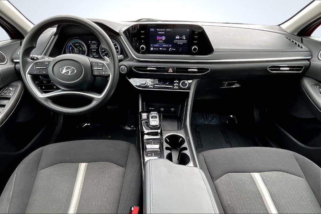 used 2023 Hyundai Sonata Hybrid car, priced at $21,999