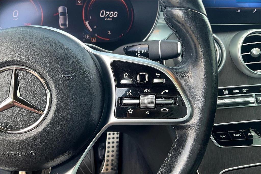 used 2021 Mercedes-Benz C-Class car, priced at $27,985