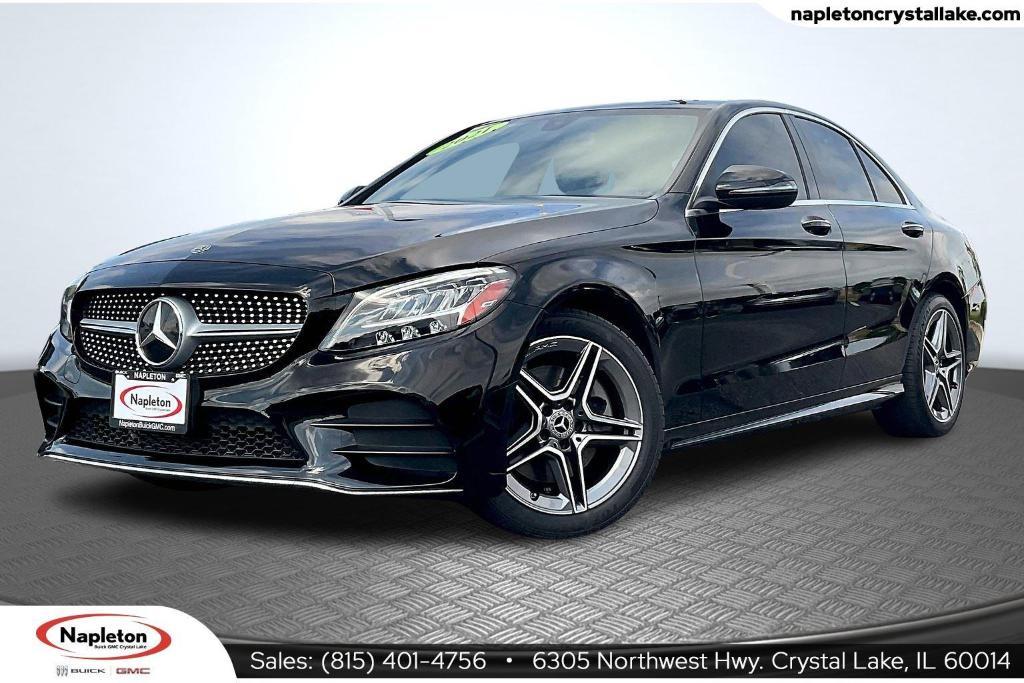 used 2021 Mercedes-Benz C-Class car, priced at $27,985