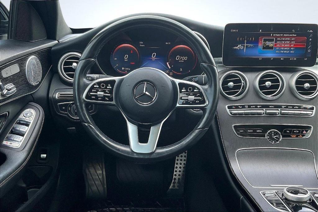 used 2021 Mercedes-Benz C-Class car, priced at $27,985