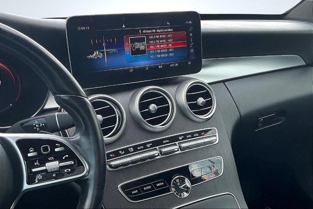 used 2021 Mercedes-Benz C-Class car, priced at $27,985