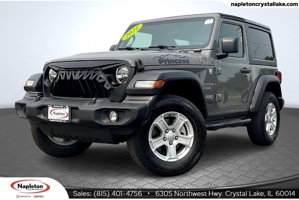 used 2021 Jeep Wrangler car, priced at $24,899