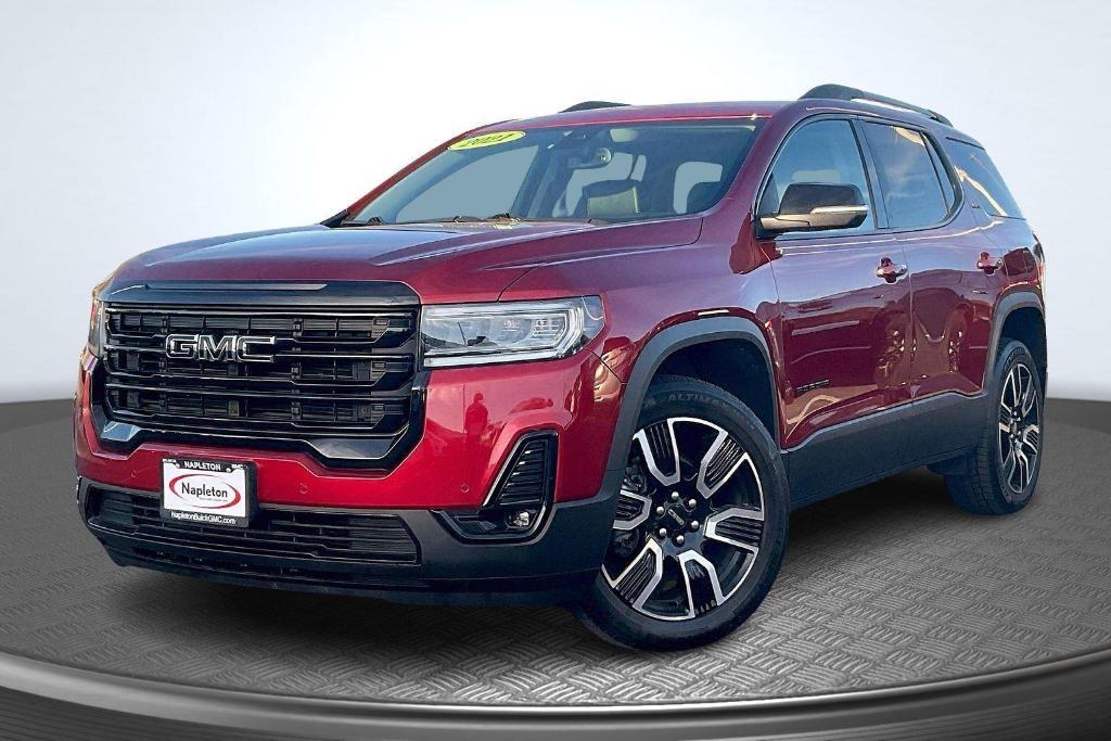 used 2021 GMC Acadia car, priced at $22,339
