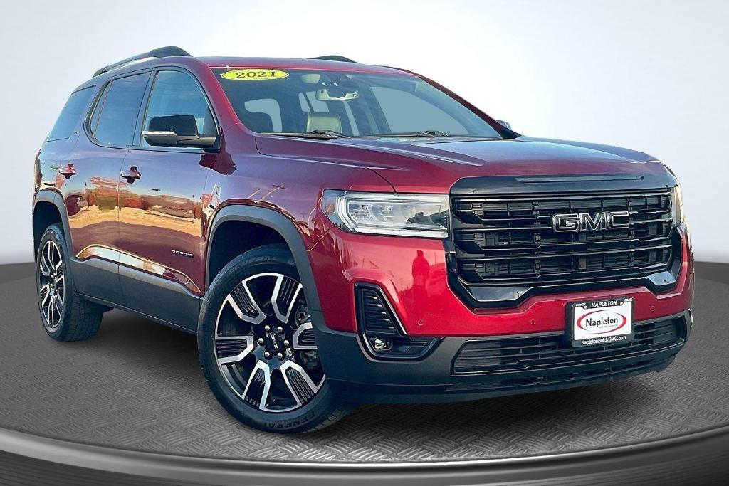used 2021 GMC Acadia car, priced at $22,339