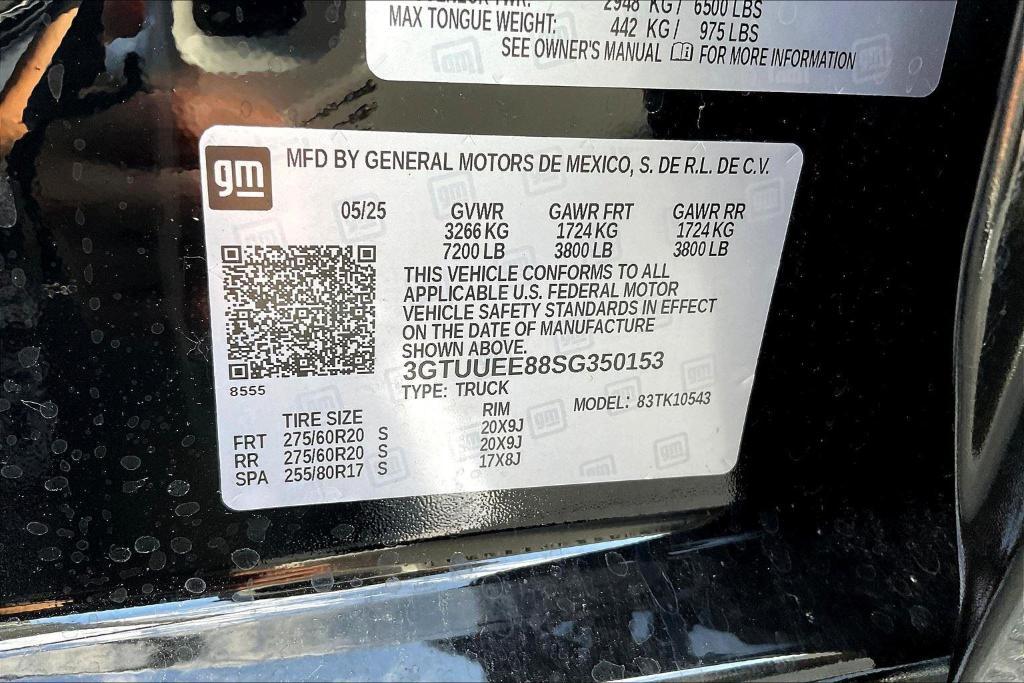 new 2025 GMC Sierra 1500 car, priced at $65,042