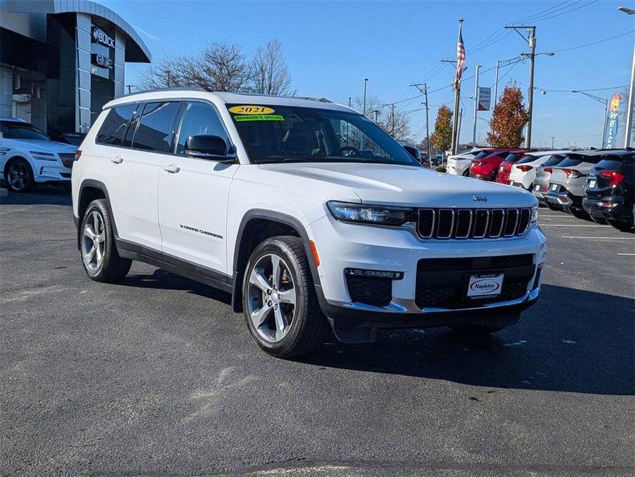 used 2021 Jeep Grand Cherokee L car, priced at $32,995