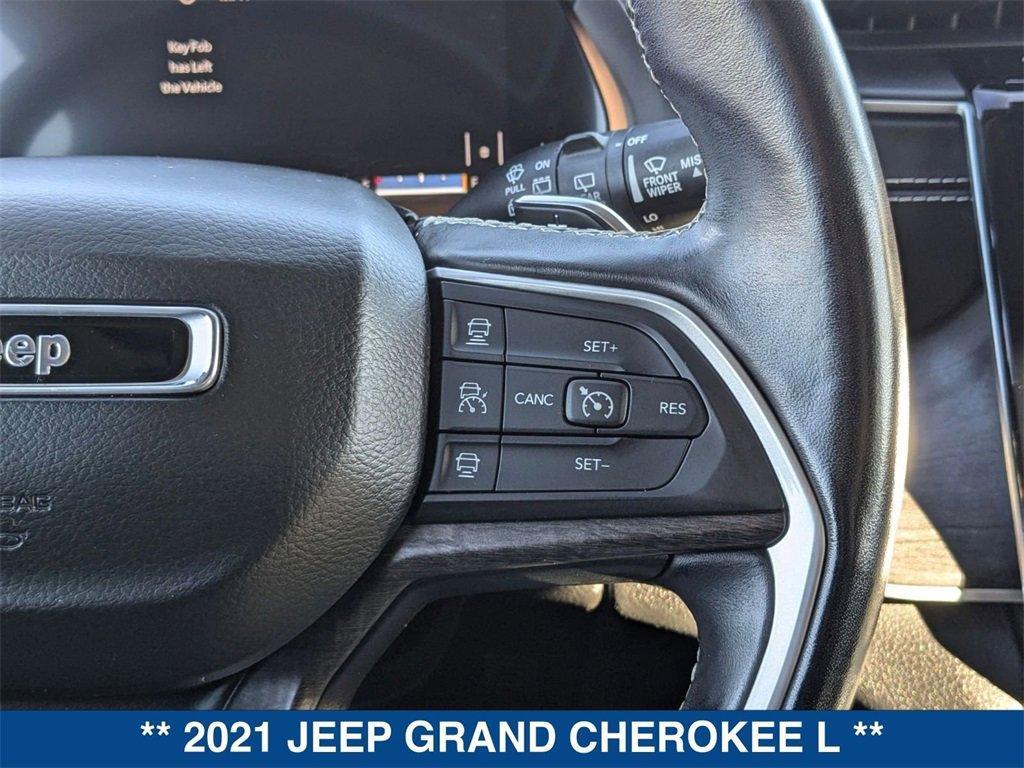 used 2021 Jeep Grand Cherokee L car, priced at $26,995