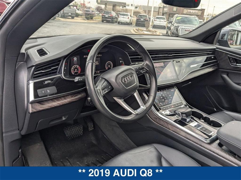 used 2019 Audi Q8 car, priced at $34,623