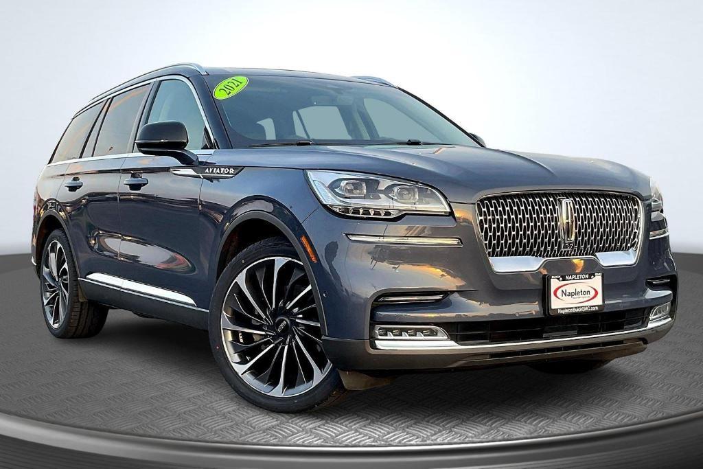 used 2021 Lincoln Aviator car, priced at $32,895