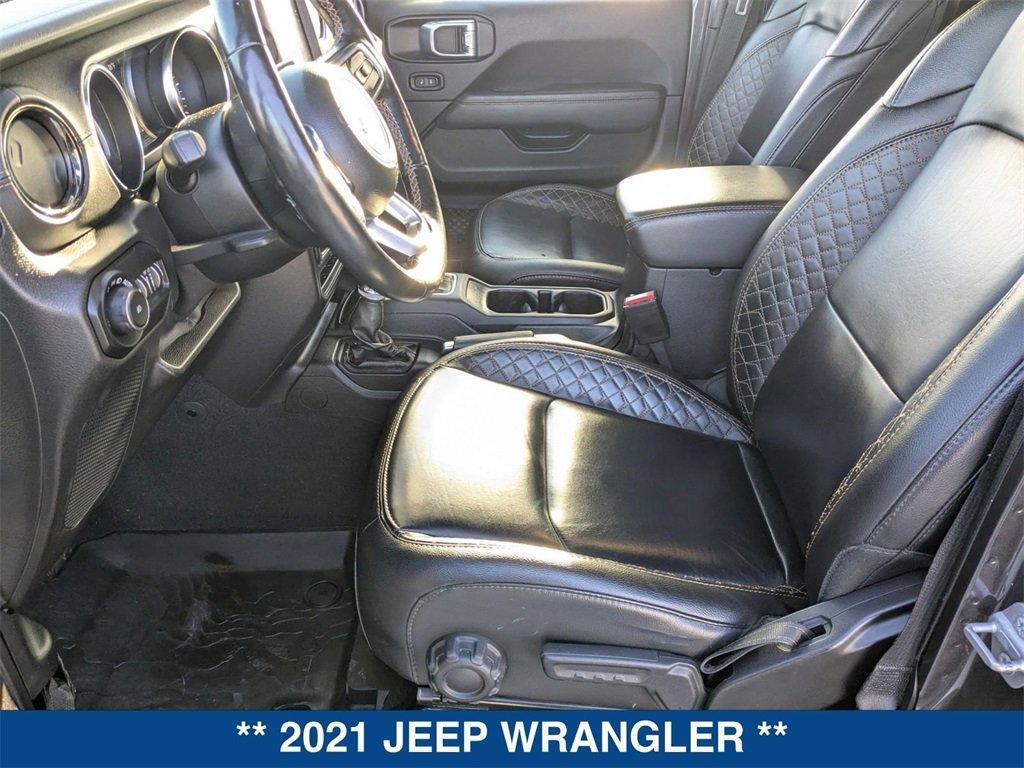 used 2021 Jeep Wrangler Unlimited car, priced at $35,561