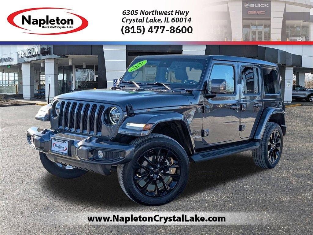 used 2021 Jeep Wrangler Unlimited car, priced at $35,561