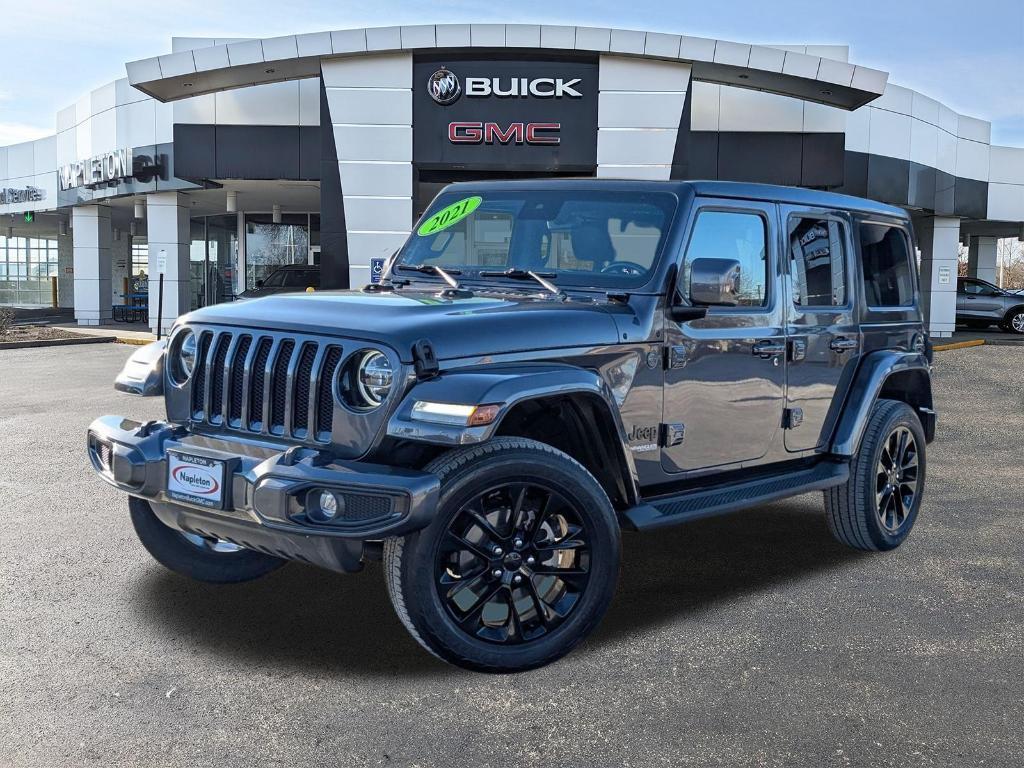 used 2021 Jeep Wrangler Unlimited car, priced at $34,799