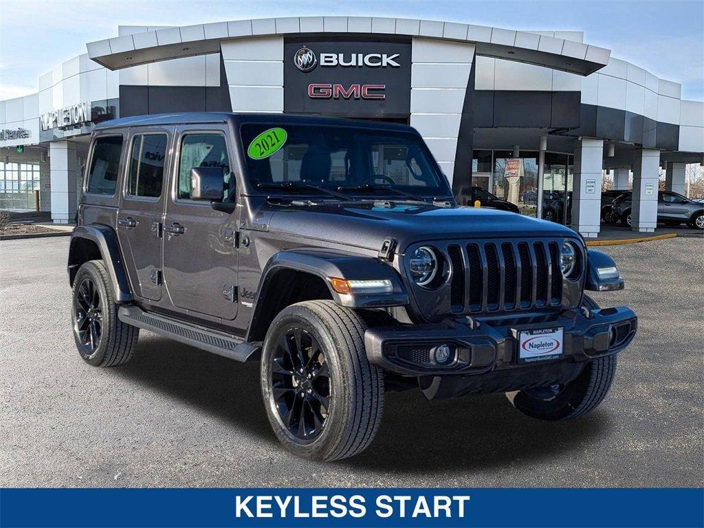 used 2021 Jeep Wrangler Unlimited car, priced at $35,561