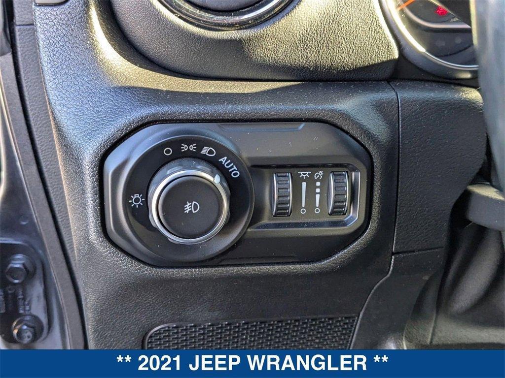 used 2021 Jeep Wrangler Unlimited car, priced at $35,561