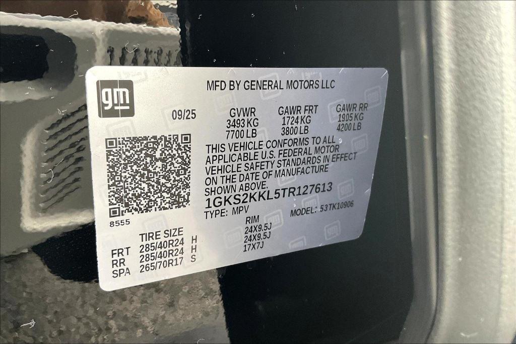 new 2026 GMC Yukon XL car, priced at $109,555