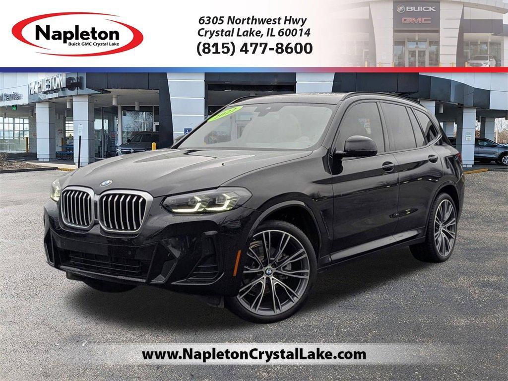 used 2022 BMW X3 car, priced at $35,278