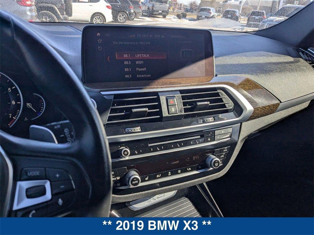 used 2019 BMW X3 car, priced at $23,618