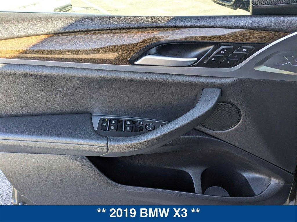 used 2019 BMW X3 car, priced at $23,618