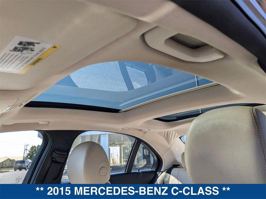 used 2015 Mercedes-Benz C-Class car, priced at $14,777