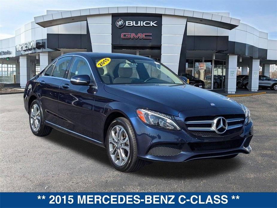 used 2015 Mercedes-Benz C-Class car, priced at $14,777