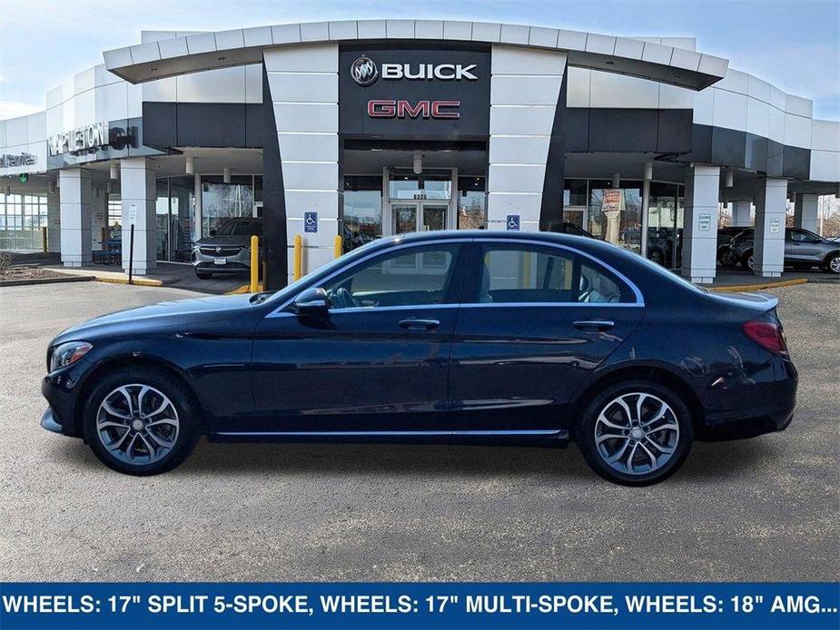 used 2015 Mercedes-Benz C-Class car, priced at $14,777