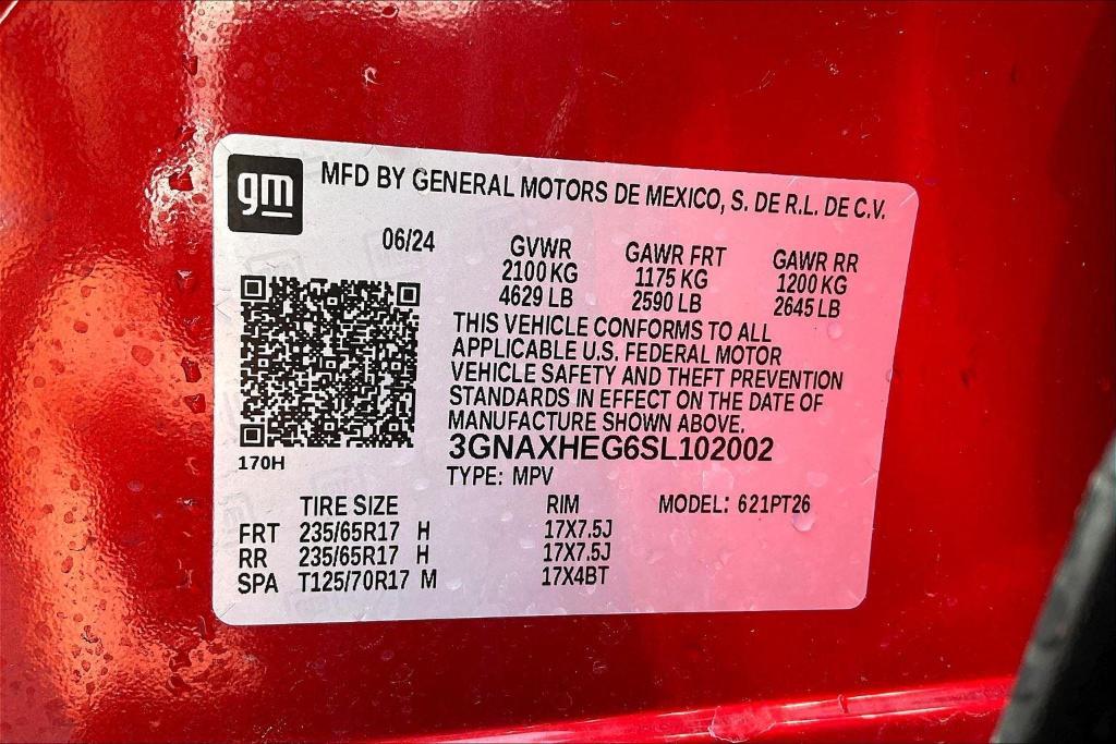 used 2025 Chevrolet Equinox car, priced at $30,777