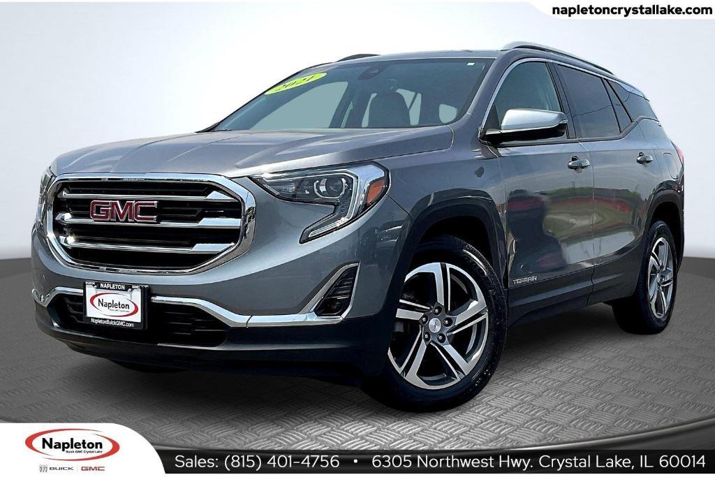used 2021 GMC Terrain car, priced at $19,990