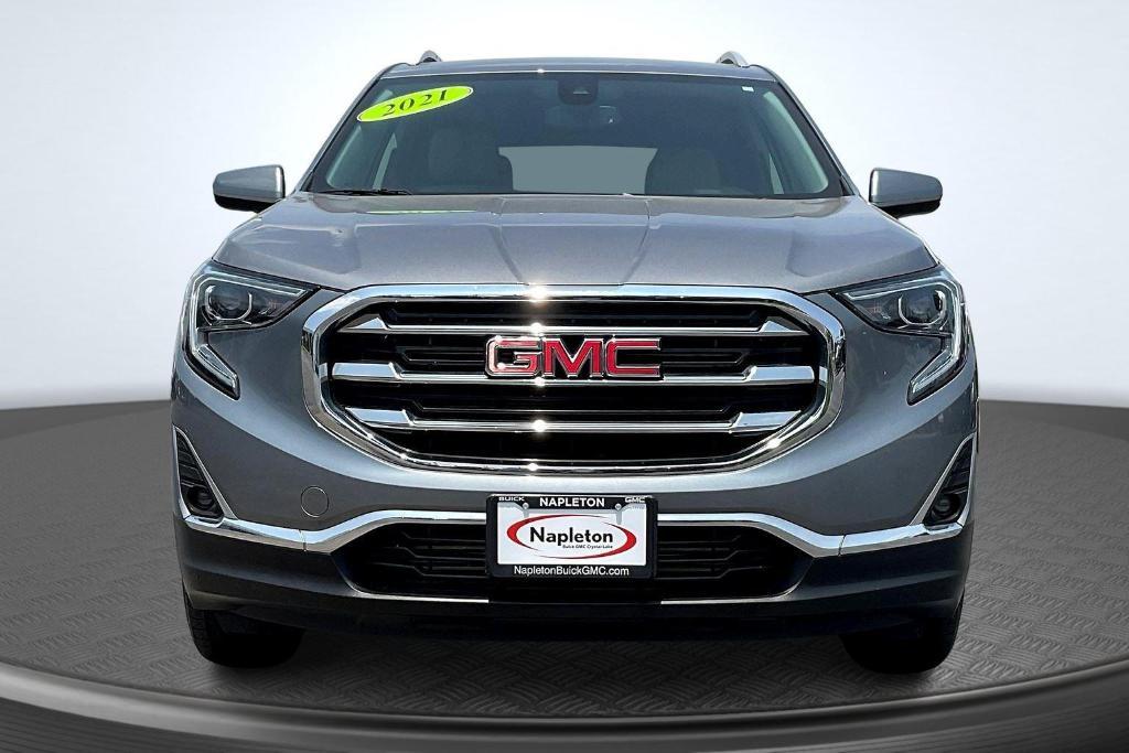 used 2021 GMC Terrain car, priced at $19,990