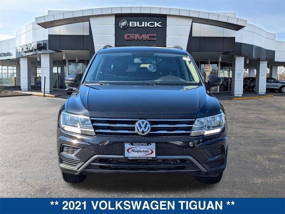 used 2021 Volkswagen Tiguan car, priced at $19,764