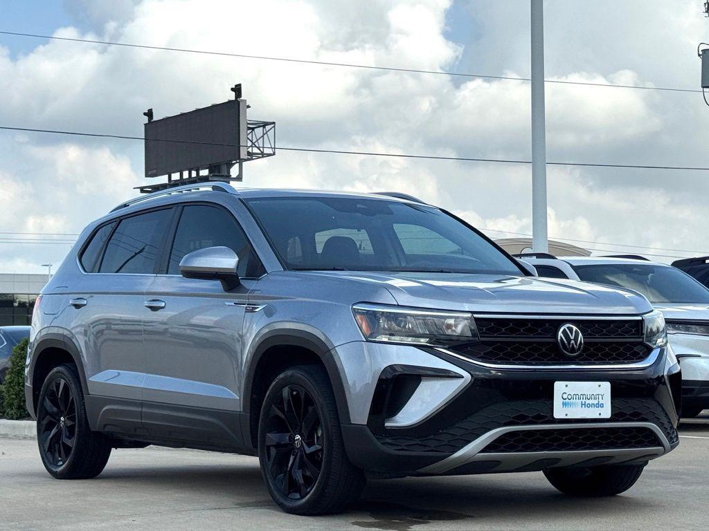 used 2023 Volkswagen Taos car, priced at $18,812