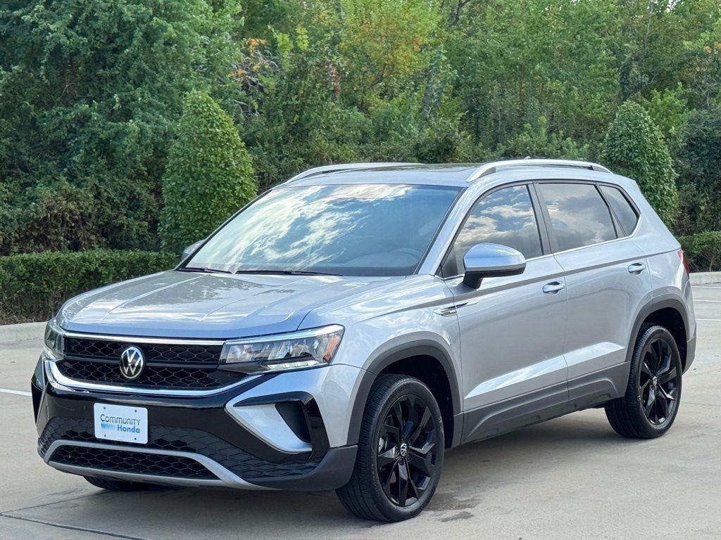 used 2023 Volkswagen Taos car, priced at $18,812